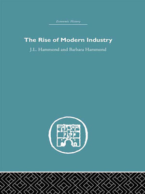 cover image of The Rise of Modern Industry